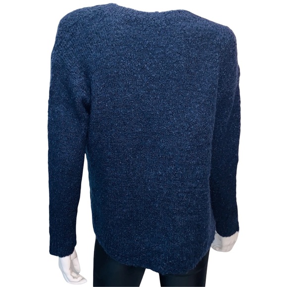 MICHAEL Michael Kors V-Neck Blue Knit Sweater - Picture 3 of 5